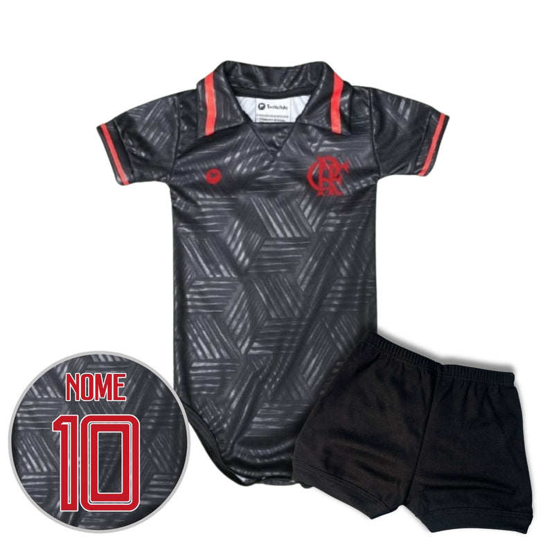 Body Preto UV Premium Flamengo