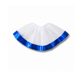Kit Luxo Body Bebê Oficial Proteção UV Cruzeiro Azul Menina – Saia, Tênis e Laço