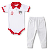 Body Polo Bebê Oficial São Paulo – Personalizado com Nome e Número