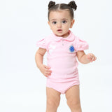 Kit Body Rosa e Shorts/Calça Personalizado do Cruzeiro