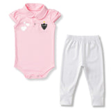 Body Bebê Rosa Oficial Atlético Mineiro – Personalizado com Nome e Número