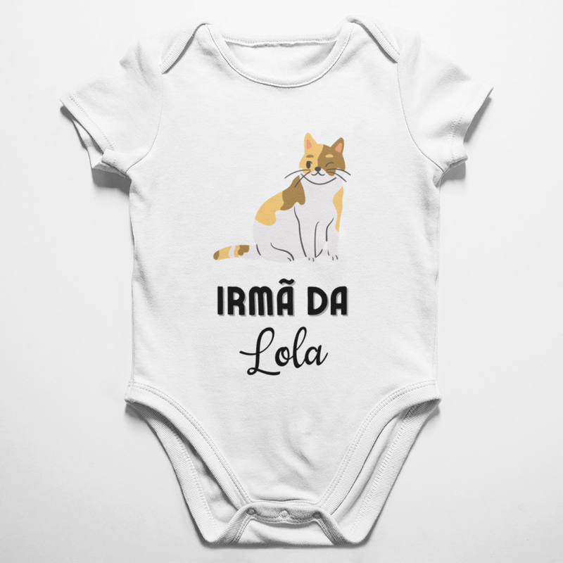 Body Pet Irmã do "Nome do Pet"