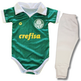 Kit Body Polo Proteção UV e Shorts/Calça Palmeiras