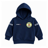 Blusa Moletom Infantil Bebê Com Capuz Marinho Tema Guarda Civil Municipal GCM Personalizado com Nome