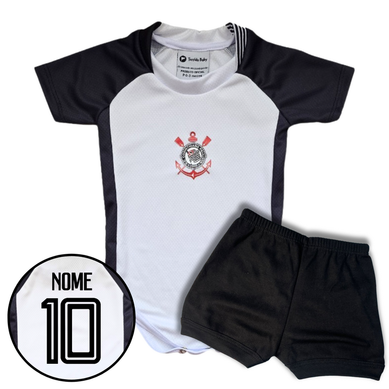 Kit Body Premium e Shorts/Calça Corinthians