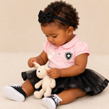 Body Bebê Rosa Botafogo – Personalizado com Nome e Número