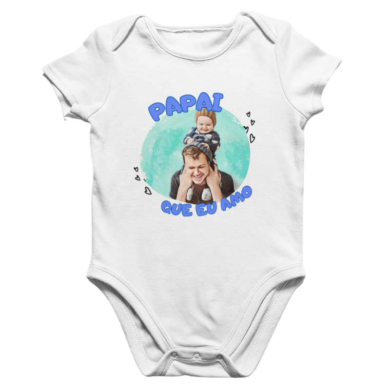 Body de Bebê Com Foto