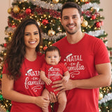Kit Vermelho Natal em Família