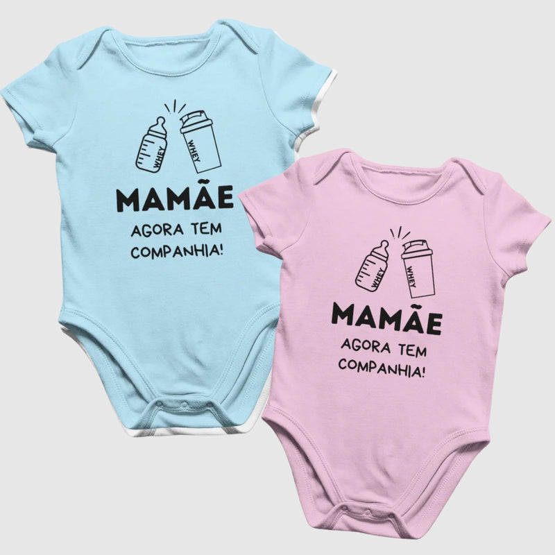 Body Mamãe Agora tem Companhia