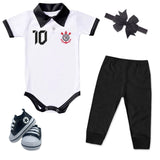 Kit Luxo Body Polo SCCP Com Tênis, Shorts/Calça e Laço