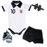 Kit Luxo Body Polo SCCP Com Tênis, Shorts/Calça e Laço