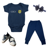 Kit Luxo PRF com Body, Tênis, Calça e Laço (opcional)