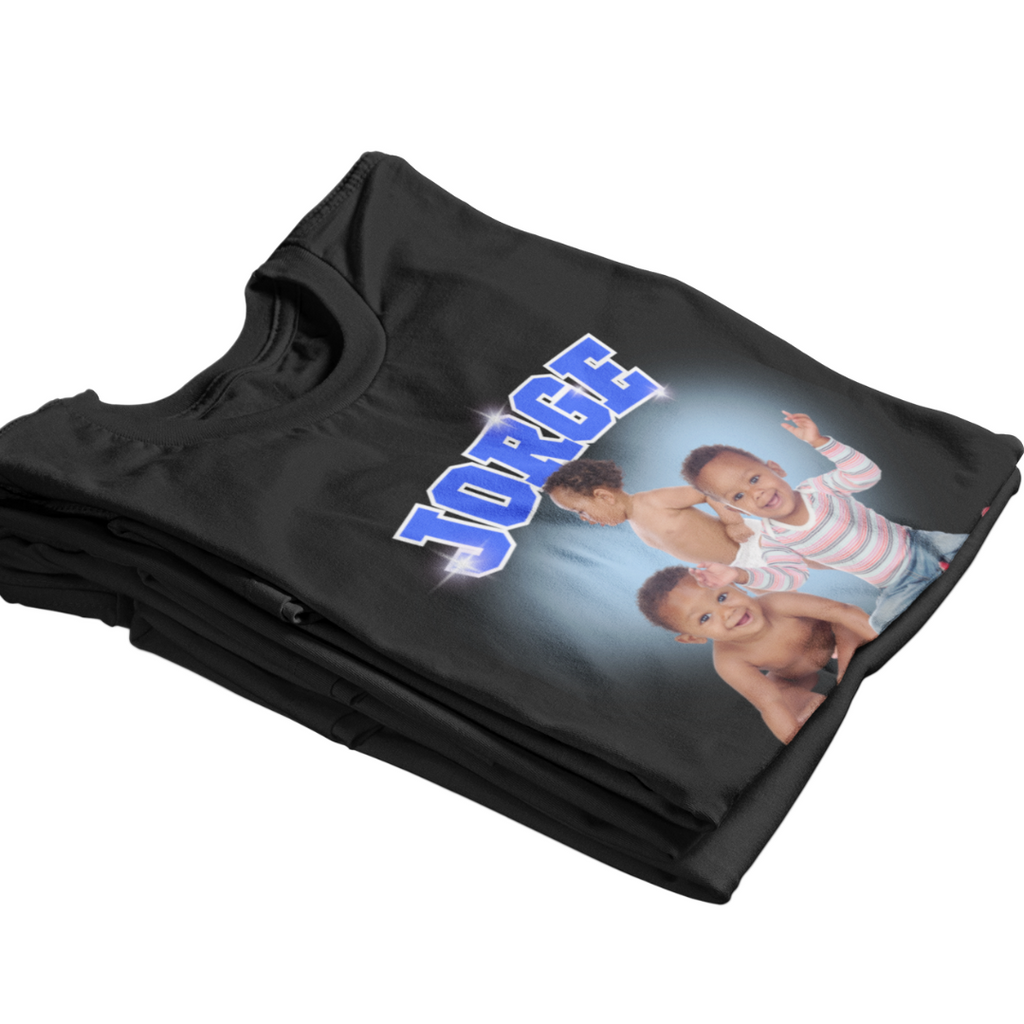Camiseta Adulto Personalizada Com Foto - Meu Príncipe