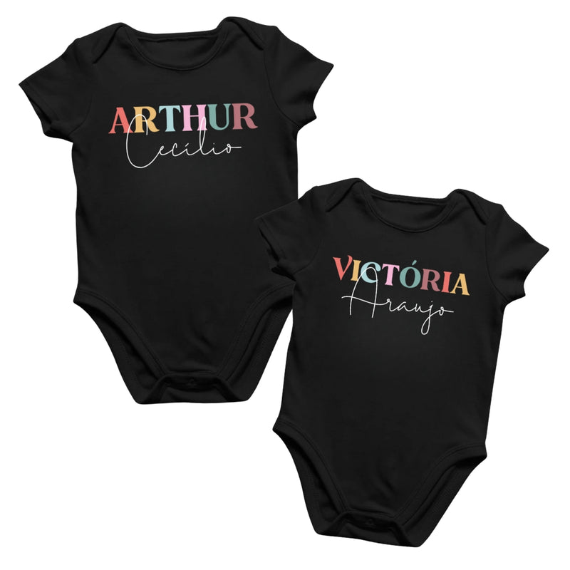 Body Personalizado Nome e Sobrenome