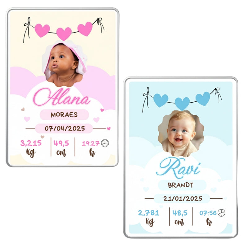 Quadro Metalizado Personalizado 21x30 cm A4