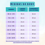 Body Bebê Azul da Força Aérea Brasileira Personalizado com Nome