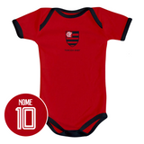 Body Vermelho Personalizado do Flamengo