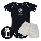 Kit Body Preto Personalizado e Shorts/Calça do Vasco