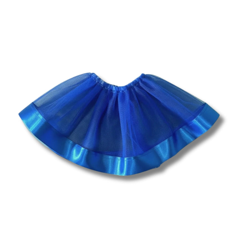 Saia de Tule Azul Royal