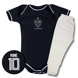 Kit Body Preto Personalizado e Shorts/Calça do Atlético MG