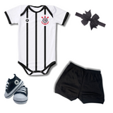 Kit Luxo Body Proteção UV SCCP Com Tênis, Shorts/Calça e Laço