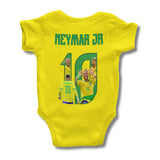 Body Personalizado do Brasil Amarelo - Edição Neymar Jr