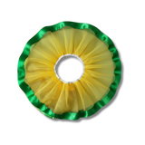 Saia de Tule Amarela e Verde