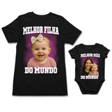 Kit Personalizado Melhor Pai/ Mãe/ Filho/ Filha do Mundo