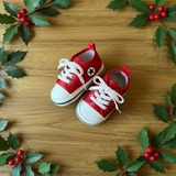 Kit Luxo Unissex Meu Primeiro Natal Personalizado com Nome