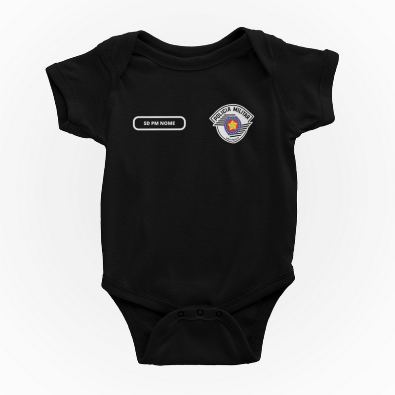 Body Personalizado da Polícia Militar