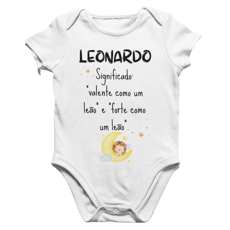 Body Nome com Significado - Leonardo
