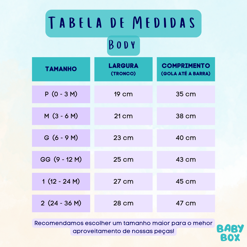 Body Minha Primeira Páscoa