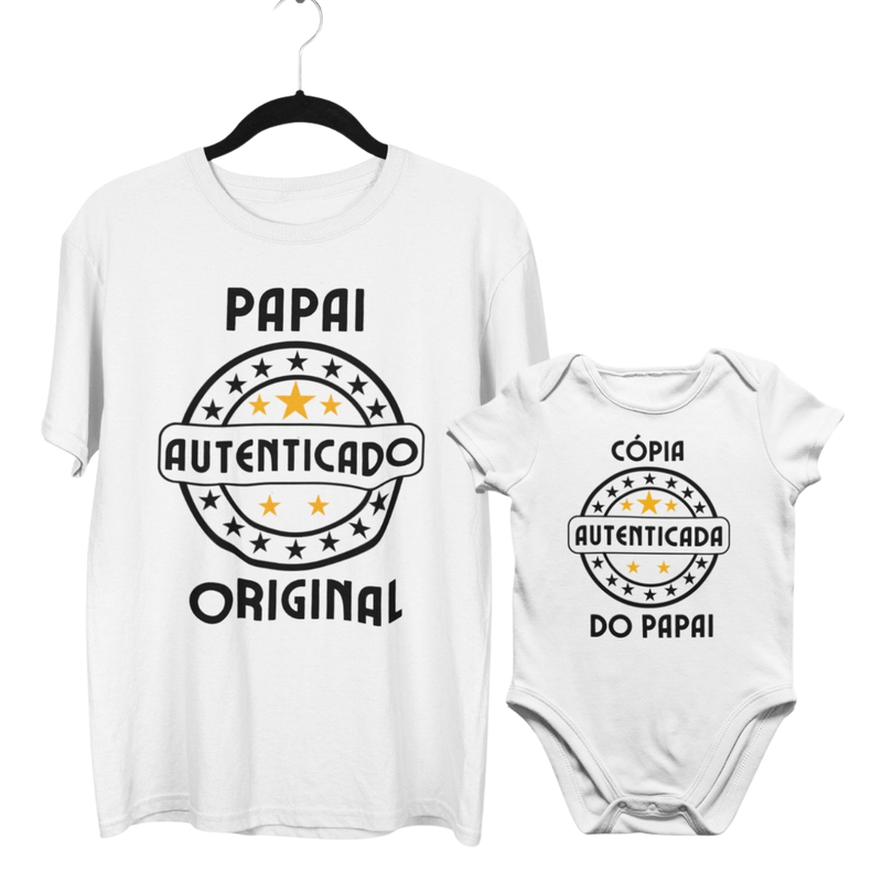 Kit Poliéster Cópia Autenticada do Papai