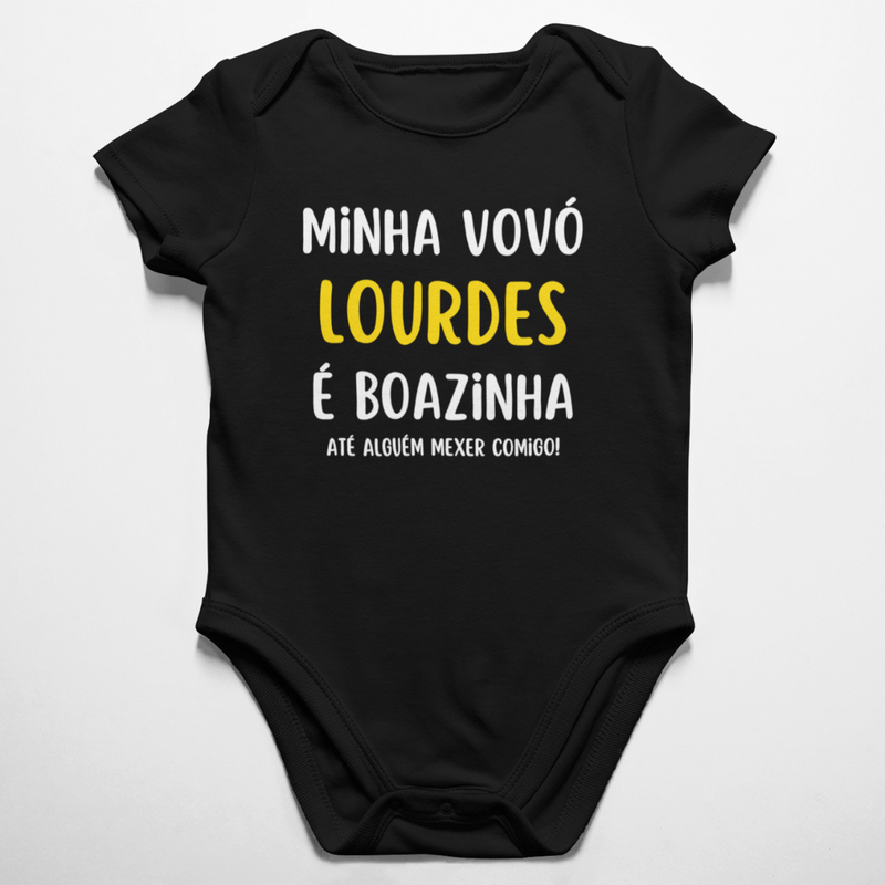 Body Personalizado Minha Vovó é Boazinha