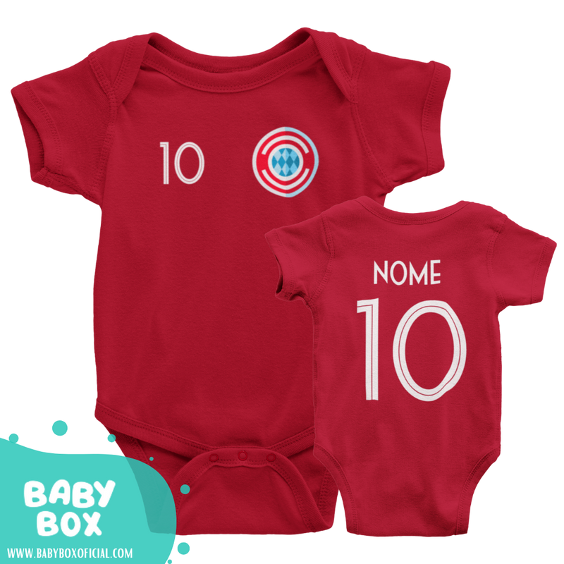 Body Personalizado Com Nome e Número